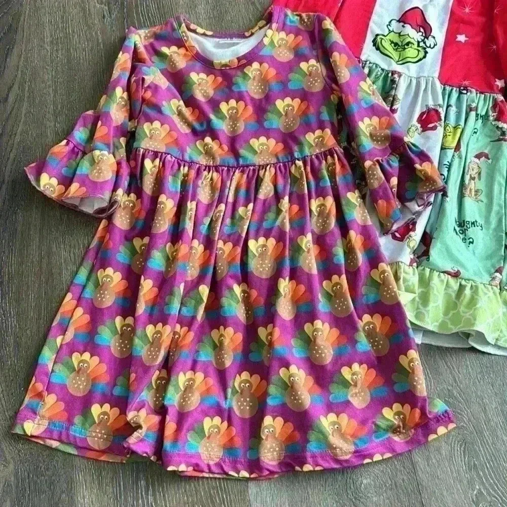 Little Children’s Boutique dress lot.  2 dresses included.  Girls size 4T.